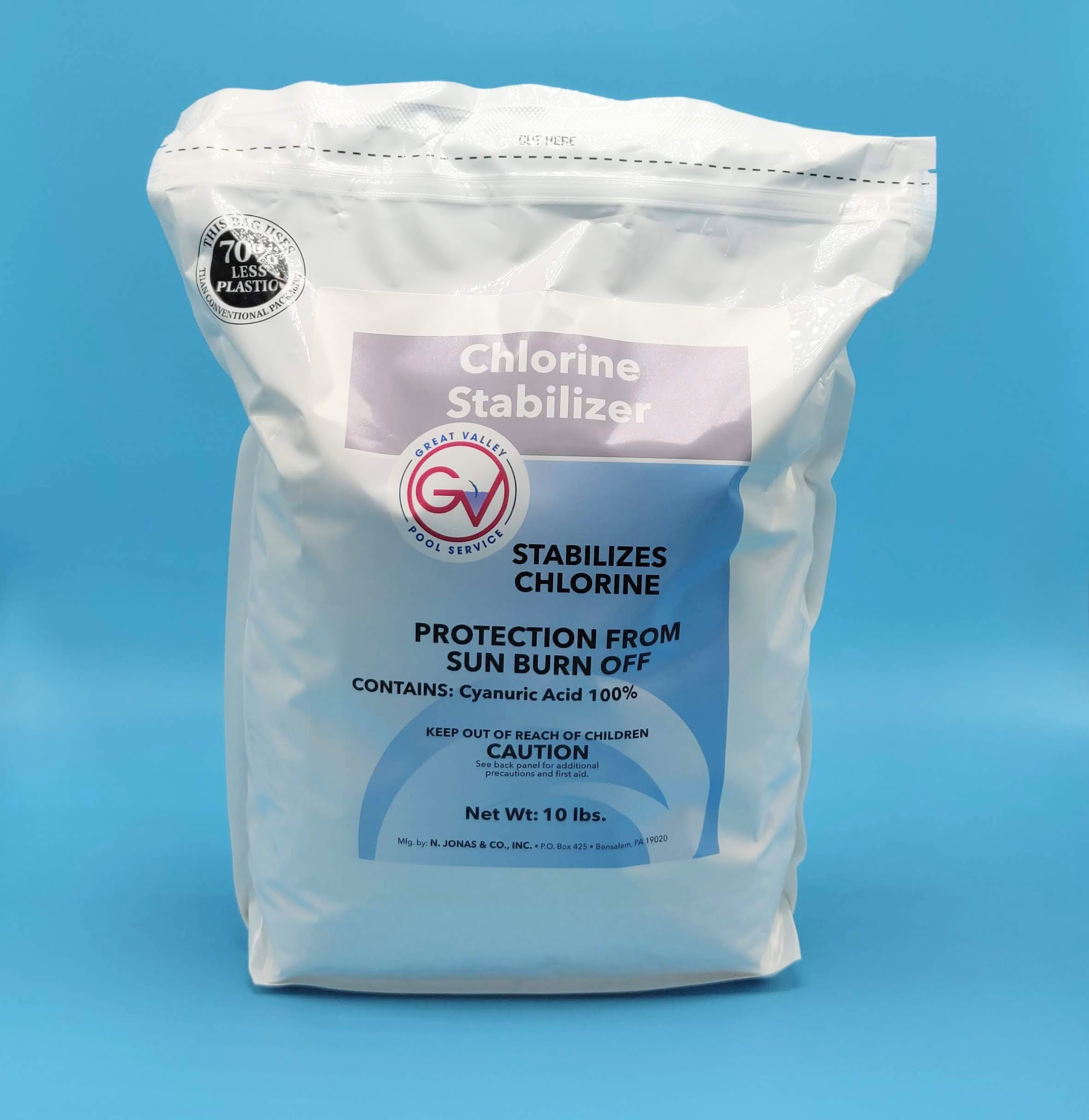 CHLORINE STABILIZER 10LB